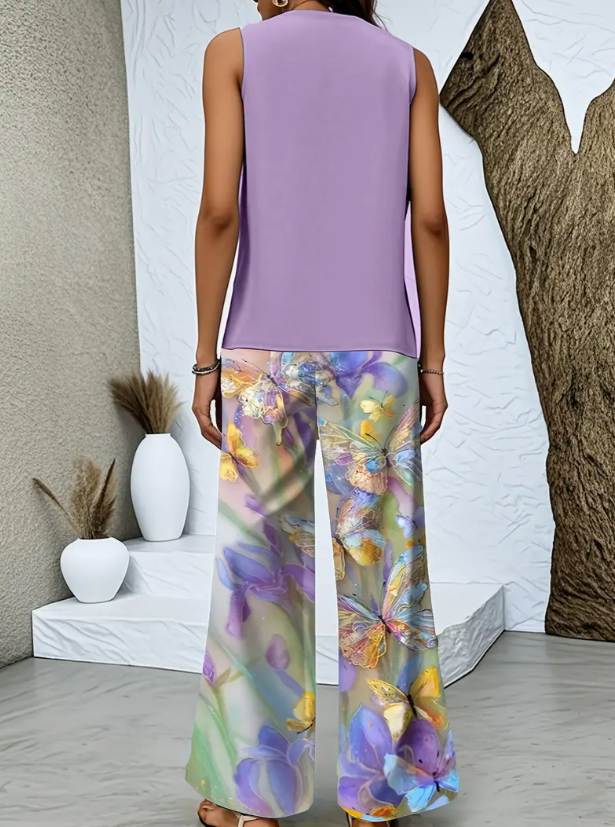 Belinda - Conjunto chic de dos piezas